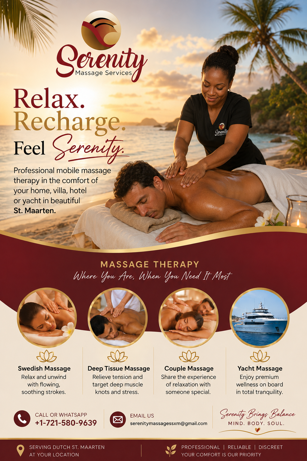 outdoor sensual massage SXM