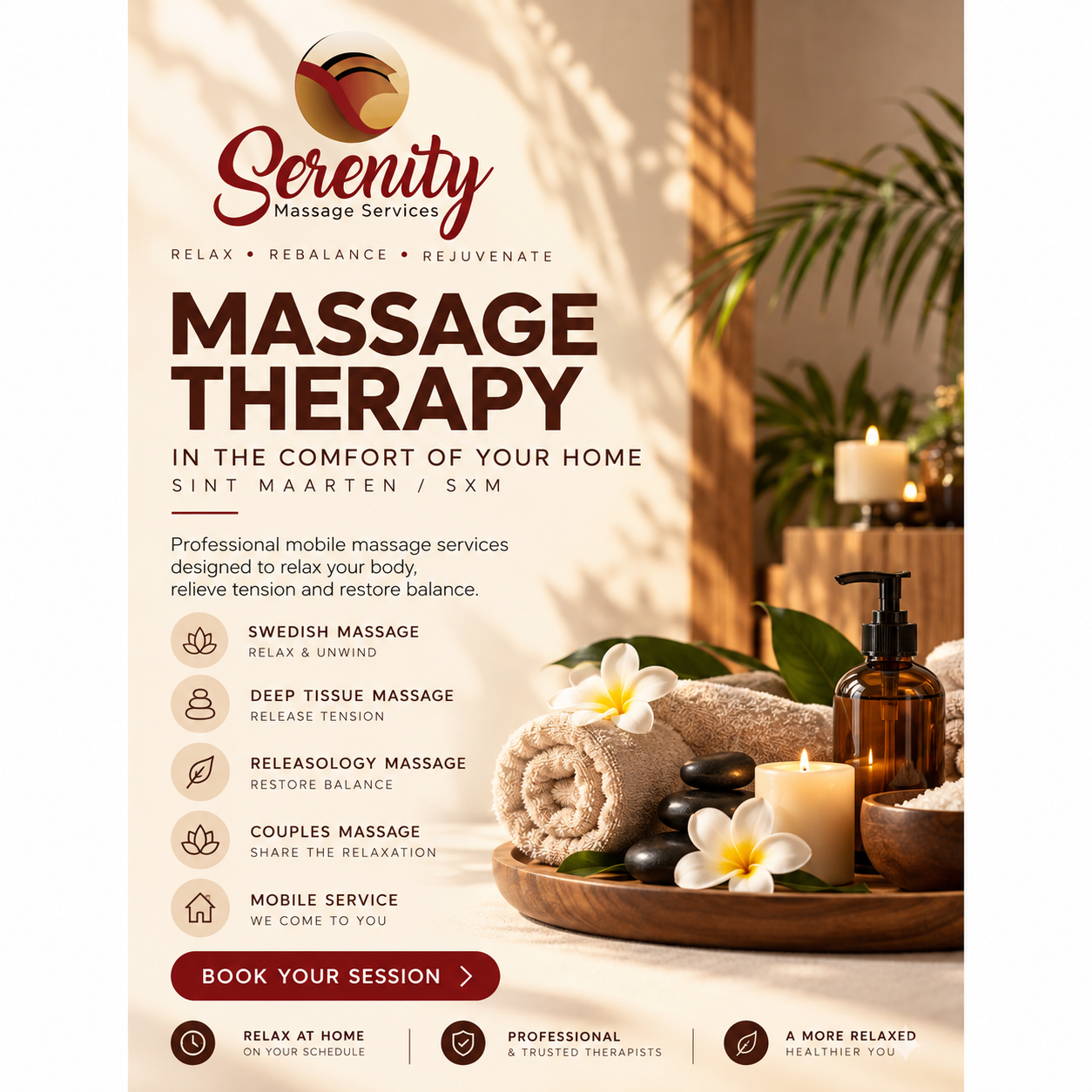 Deep Tissue Massage Sint Maarten
